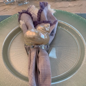 Napkin rings, table decor, beach decor, coastal décor