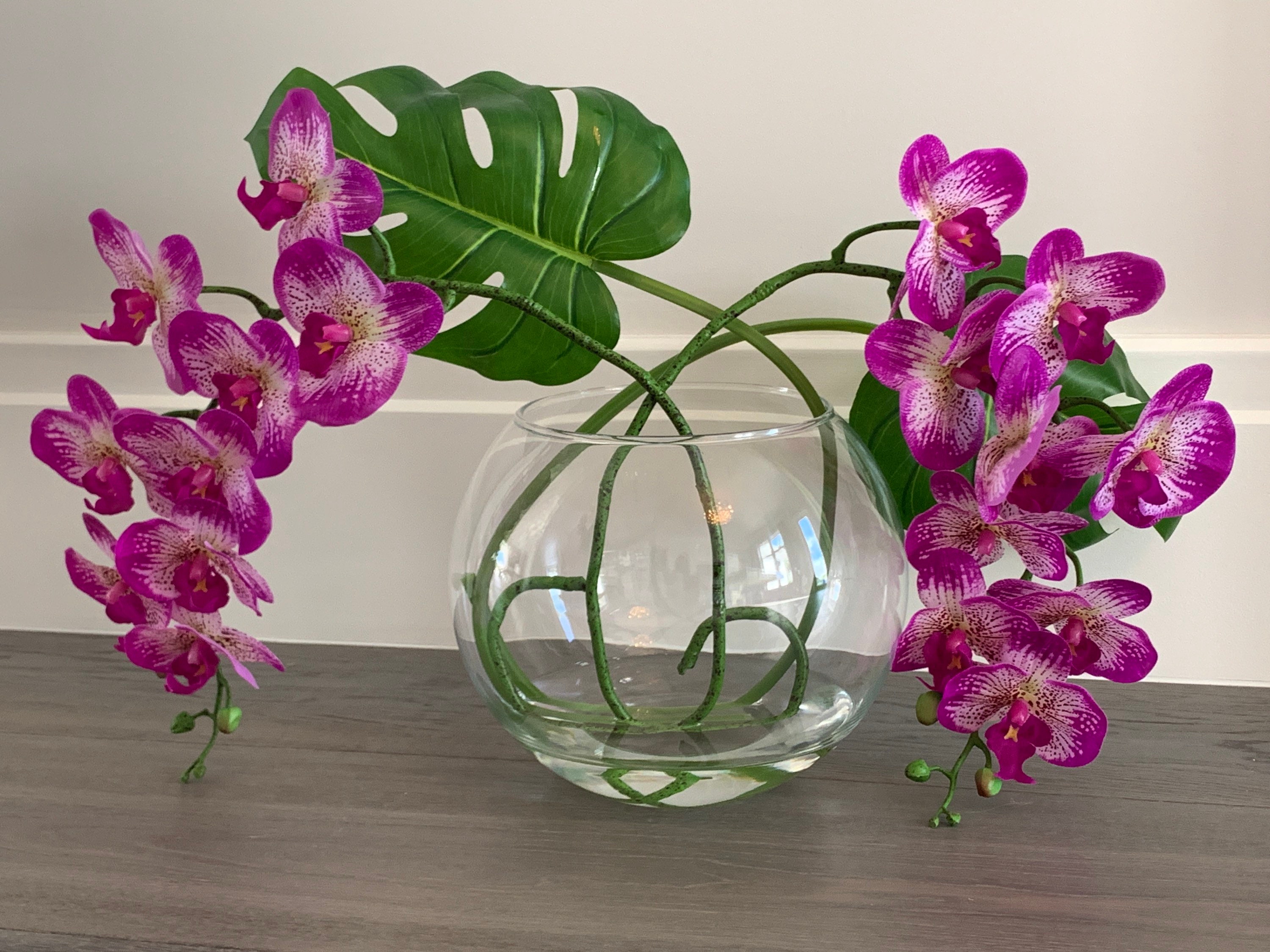 Orchid Arrangement real Touch Orchid Arrangement Etsy UK