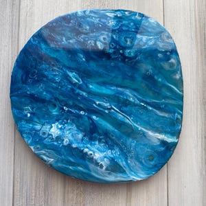 Charcuterie board, resin custom designed, serving tray, appetizer platter