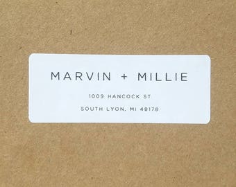 return address label etsy