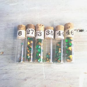 Green Chatons, Crystal Rhinestones, Vintage Pointed Foil Backs Choice