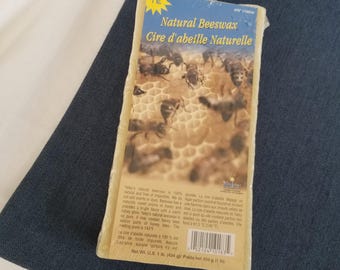 Yaley's Natural Golden Beeswax, 1 lb Block, Crafts