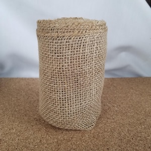8yds Burlap Ribbon Garland for Crafts Bows Wreaths More