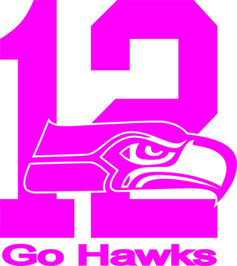 Seahawk Decal For Women