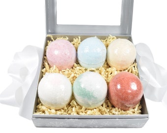 Gift Box Set Bath Bomb Gift Basket, Bath Bombs Sets, Bath Bombs Gift Baskets, Bath Bomb Gift Set, Bath Fizzy, Aromatherapy Bath Fizzies