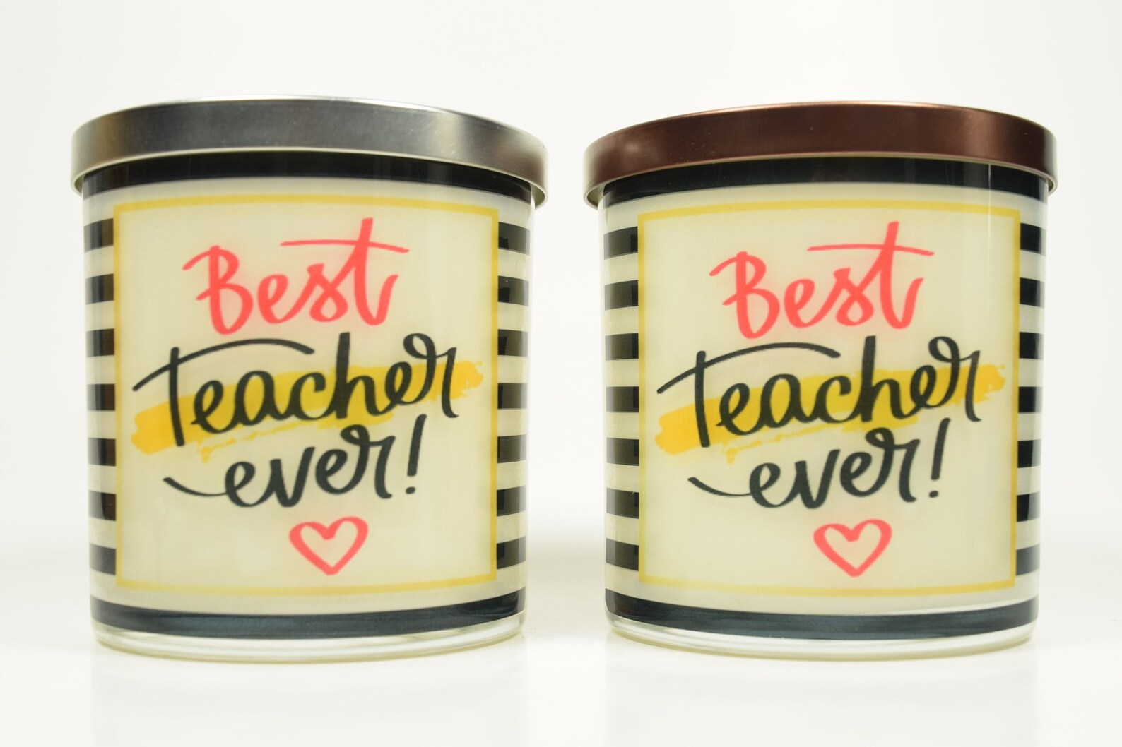 Best Teacher Candle Natural Soy Candle 12 Oz Glass Soy Etsy
