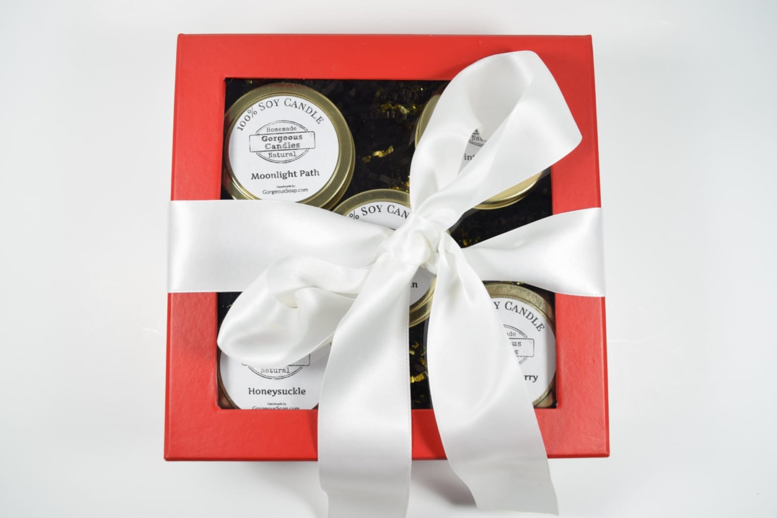 Gift Box Set Soy Candles Gift Basket Candle Sets Candle Gift Etsy