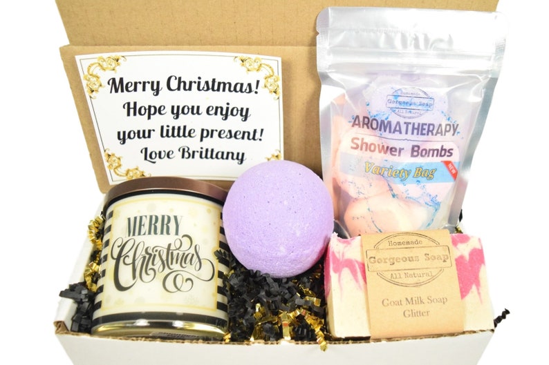 Custom Christmas Gift Box, Christmas Gift Ideas, Secret Santa Gifts, Dirty Santa Gift Exchange, Christmas Gift For Her, Christmas Gift Set 