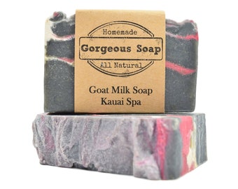 Kauai Spa Goat Milk Soap - All Natural Soap, Handmade Soap, Homemade Soap, Handcrafted Soap, Goat Milk Soap Bar Handmade, Spa Soap Bar