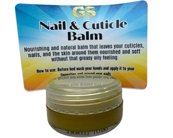 Nail & Cuticle Balm - Cuticle Cream, Cuticle Oil, Cuticle Butter, Nail Balm, Nail Cream, Nail Oil, Nail Butter, Nail Care, Cuticle Treatment