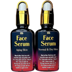 Face Serum - Face Oil, Facial Serum, Natural Skincare, Facial Care, Facial Oil, Moisturizer, Face Oil Serum, Skin Care for All Skin Types