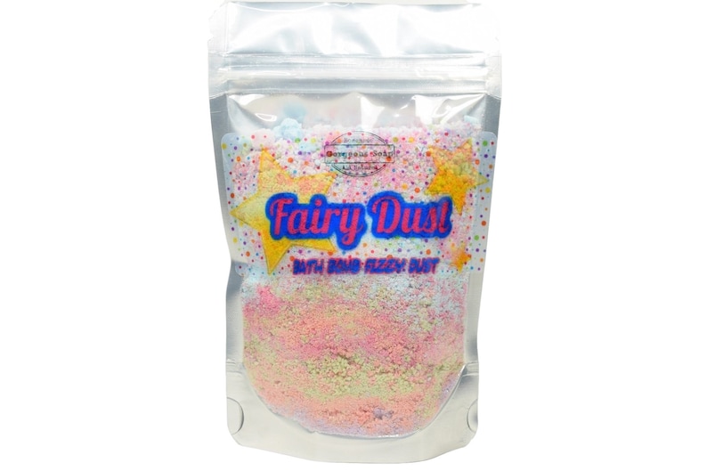 Small FAIRY DUST Bath Bomb Dust, Bath Bomb, Unicorn Dust, Pixie Dust, Bath Bomb Powder, Party Favor Gifts, Fizzy Dust, Monster Farts image 3