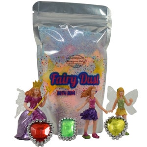 Small FAIRY DUST Bath Bomb Dust, Bath Bomb, Unicorn Dust, Pixie Dust, Bath Bomb Powder, Party Favor Gifts, Fizzy Dust, Monster Farts image 2