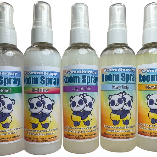 Aromatherapy Room Spray of Essential Oils, Aroma Mist, Room Mists, Room Fragrance, Ambiance Spray, Linen Spray, Pillow Spray, Room Freshener