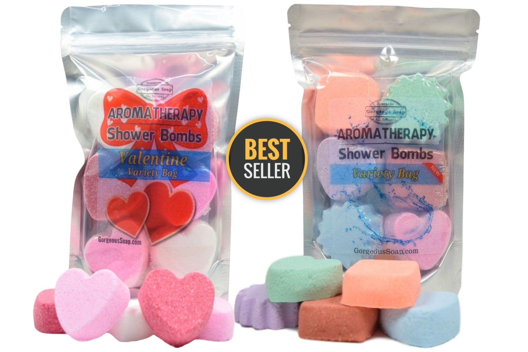 Aromatherapy Shower Bombs Natural Handmade Shower Steamers Etsy