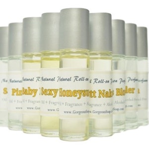 Natural Roll-on Perfume Oil - Perfume Oil Roll-On, Fragrance Roll-on Perfume Oil, Rollerball Perfume, Natural Perfume Oils Roll On Perfumes