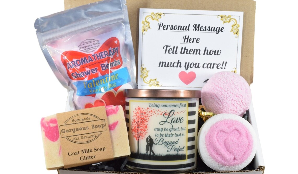 Custom Valentine Gift Box Personalized Valentine Gifts Etsy