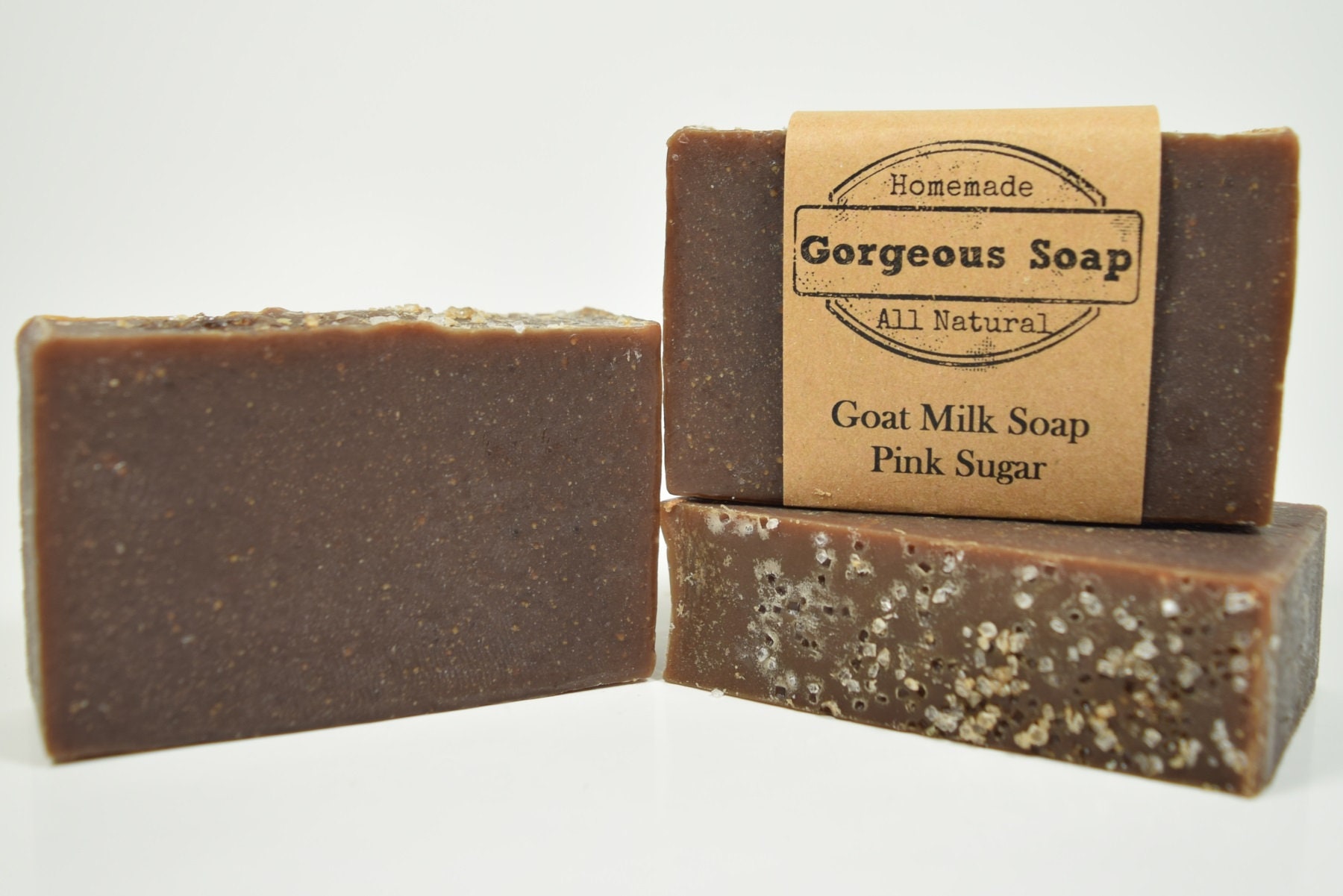 Pink Sugar Goat Milk Soap All Natural Soap Handmade Soap Etsy