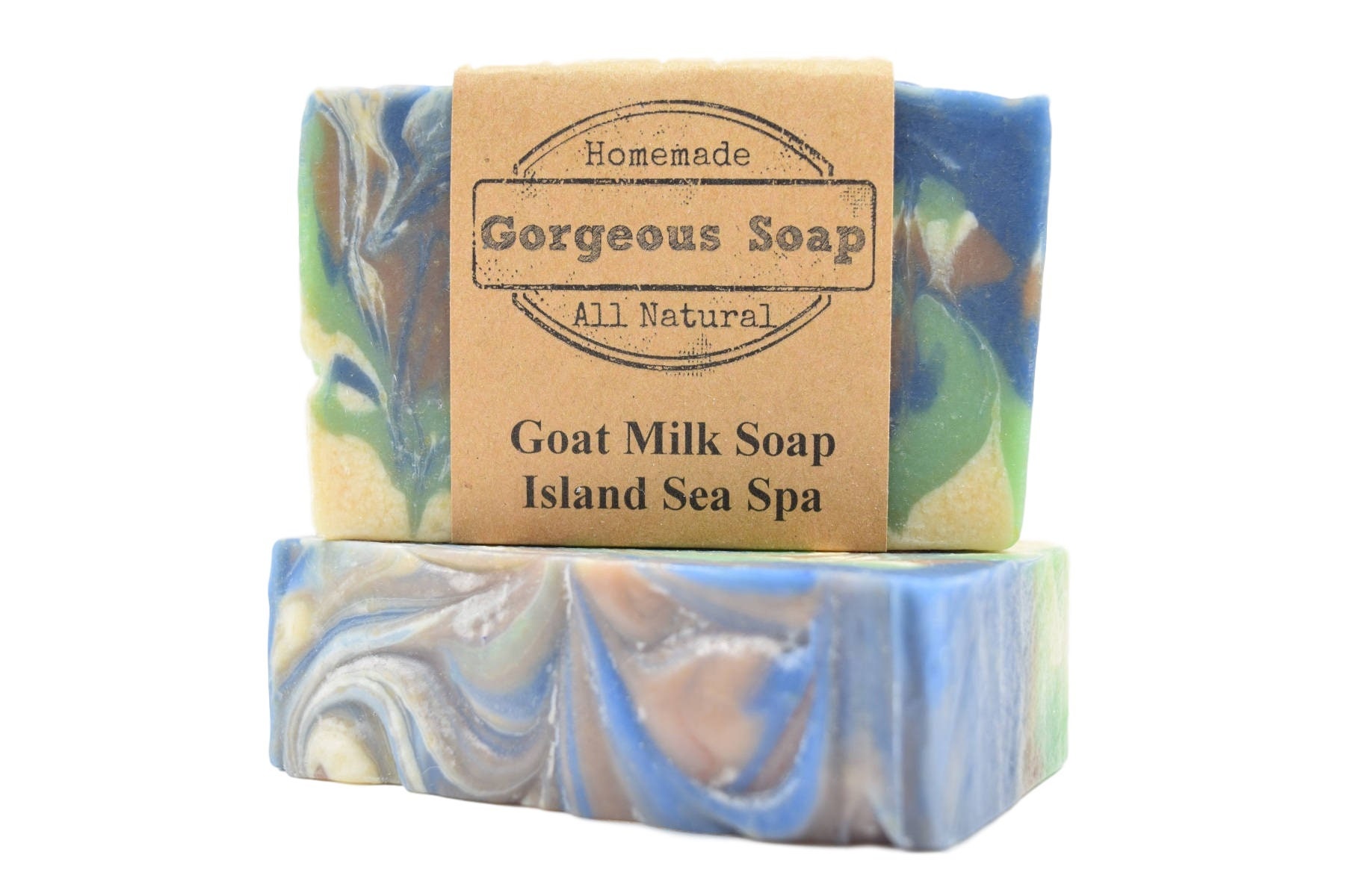 Island Sea Spa Goat Milk Soap - All Natural Soap, Handmade Soap, Home…