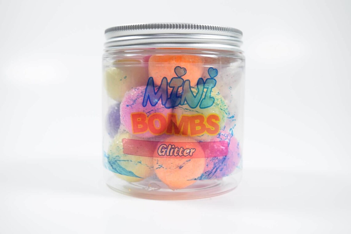 Mini Bath Bombs With Epsom Salts Kids Bath Bombs Bath Bomb Etsy