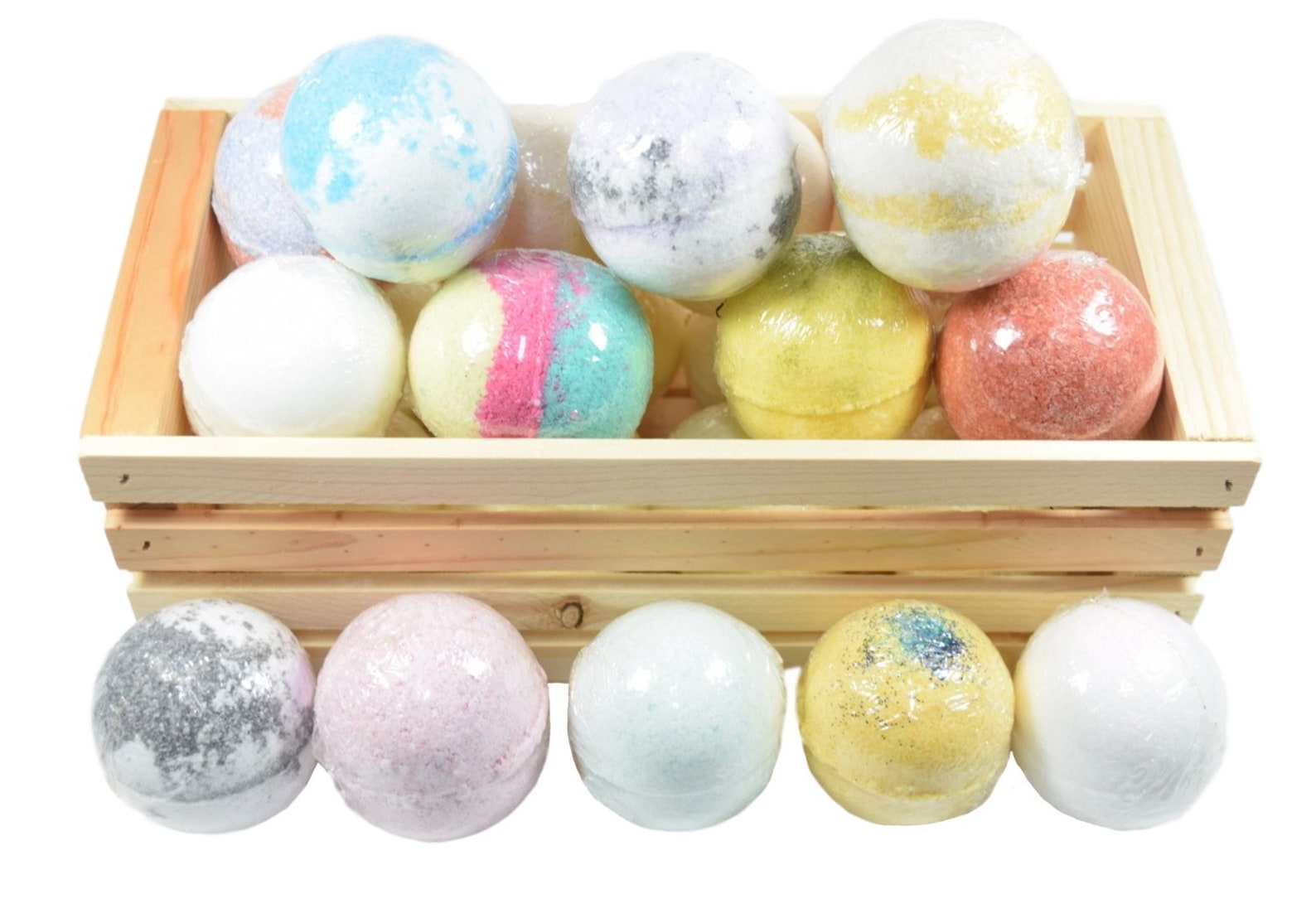 Natural Bath Bombs With Epsom Salts Bath Bomb Moisturizing Etsy
