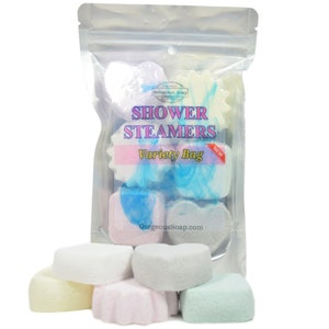 Shower Steamers Natural Handmade Shower Steamer, Shower Melts, Shower Tablets, Shower Fizzy, Shower Soothers, Shower Fizzies, shower spa image 1