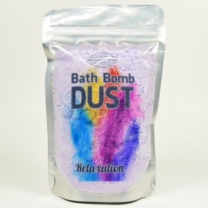 Bath Bomb Dust Bath Bomb, Bath Bomb Powder, Party Favor Gifts, Fizzy Dust, Bath Soak, Powdered Dust For Bath, Gift Ideas image 2