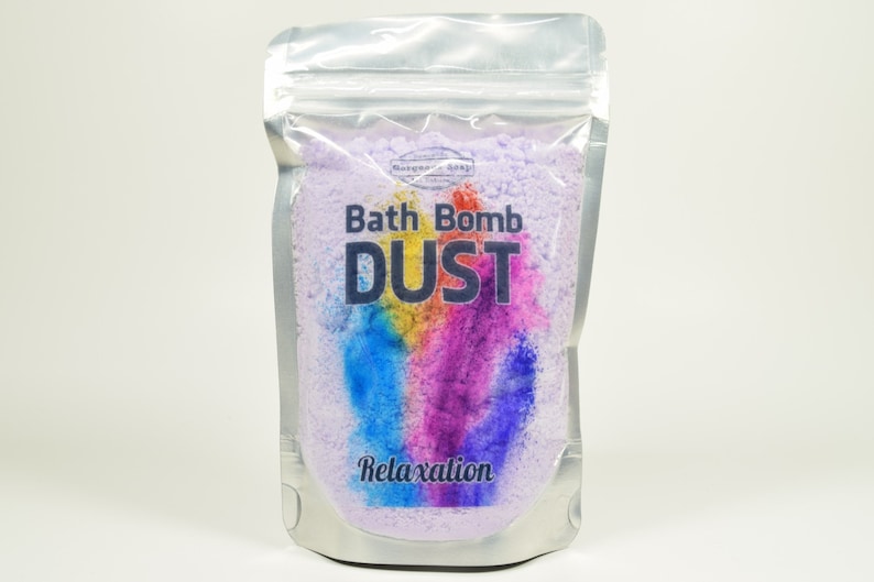 Bath Bomb Dust Bath Bomb, Bath Bomb Powder, Party Favor Gifts, Fizzy Dust, Bath Soak, Powdered Dust For Bath, Gift Ideas image 2