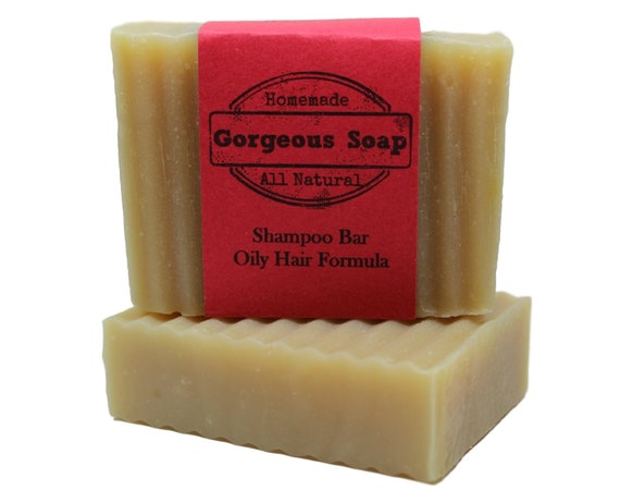 Oily Hair Shampoo Bar All Natural Shampoo Handmade Shampoo Etsy