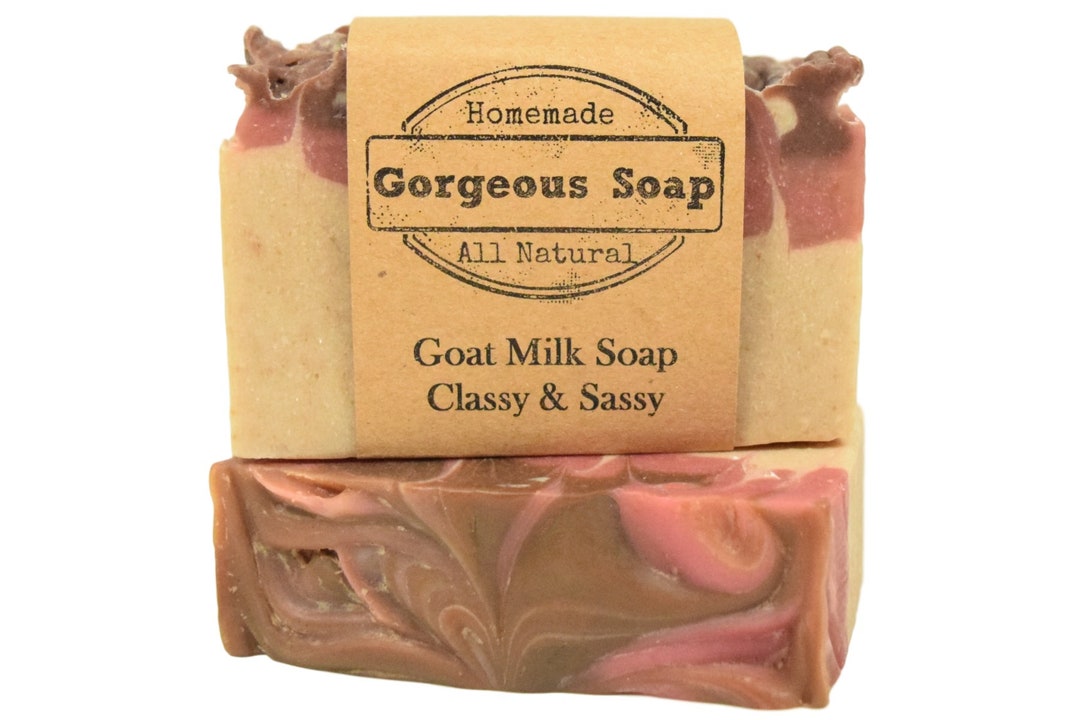 Classy & Sassy Goat Milk Soap All Natural Soap, Handmade Soap, Homemade Soap, Handcrafted Soap