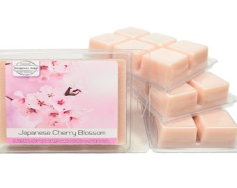 Japanese Cherry Blossom Wax Tarts - Scented Wax Melts, Soy Wax Tarts, Natural Wax Melts, Handmade Soy Wax Tart, Candle Melts, Wax Tart Melts