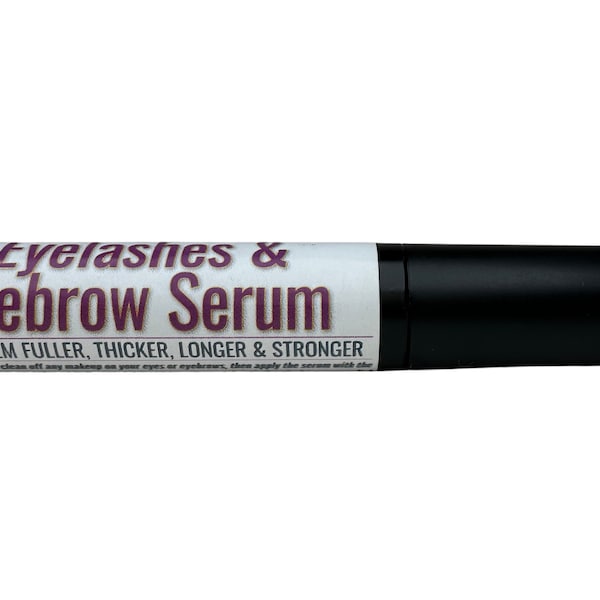 Eyelashes and Eyebrow Serum- Eyelash & Eyebrow Enhancer, Eyebrow Serum, Eyelash Serum, Long Lashes, Thick Eyebrows