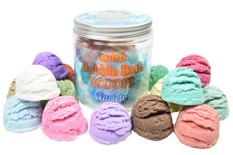 Mini Bubble Bath Scoops Kids Bubble Bath Bar Bubble Bath Etsy