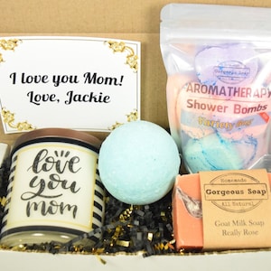 Mothers Day Gift - Mom off Duty Spa gift box - Moms Day to Relax