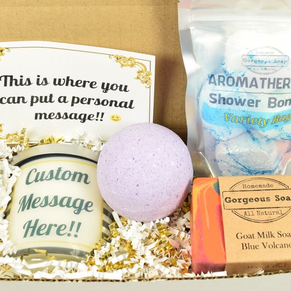 Custom Message Gift Box, Gift Ideas, Personalized Gifts, Personal Message, Custom Personalized, Custom Gifts, Personalized Gift For Her