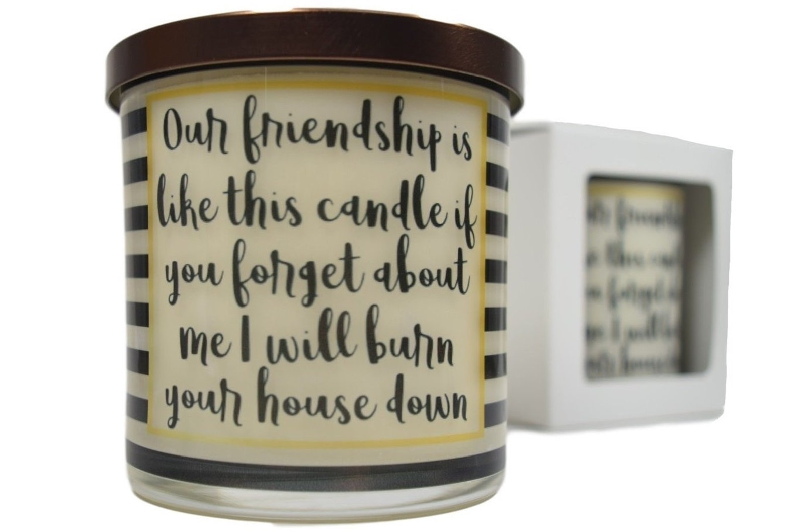 Our Friendship Is Like This Candle If You About Me I Etsy Our Friendship Is Like This Candle If You About Me I Etsy