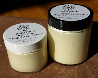 Fresh Face Cream Handmade with Love and All natural ingredients! Sweet Gift <3