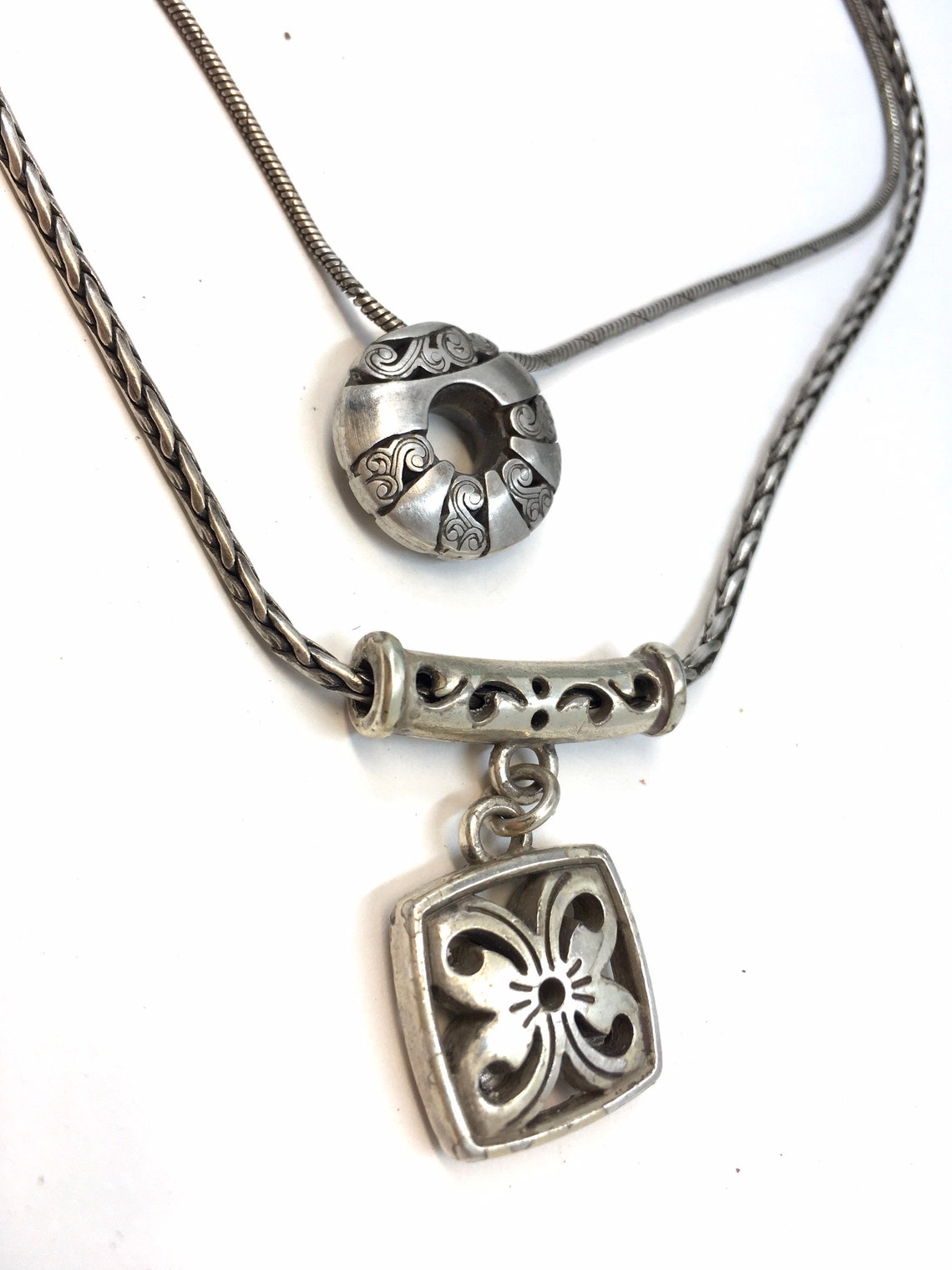 2 off Brighton Retired butterfly charm necklace. Brighton Etsy