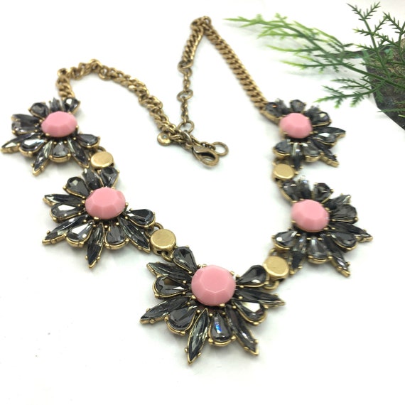 J crew rhinestone necklace deals
