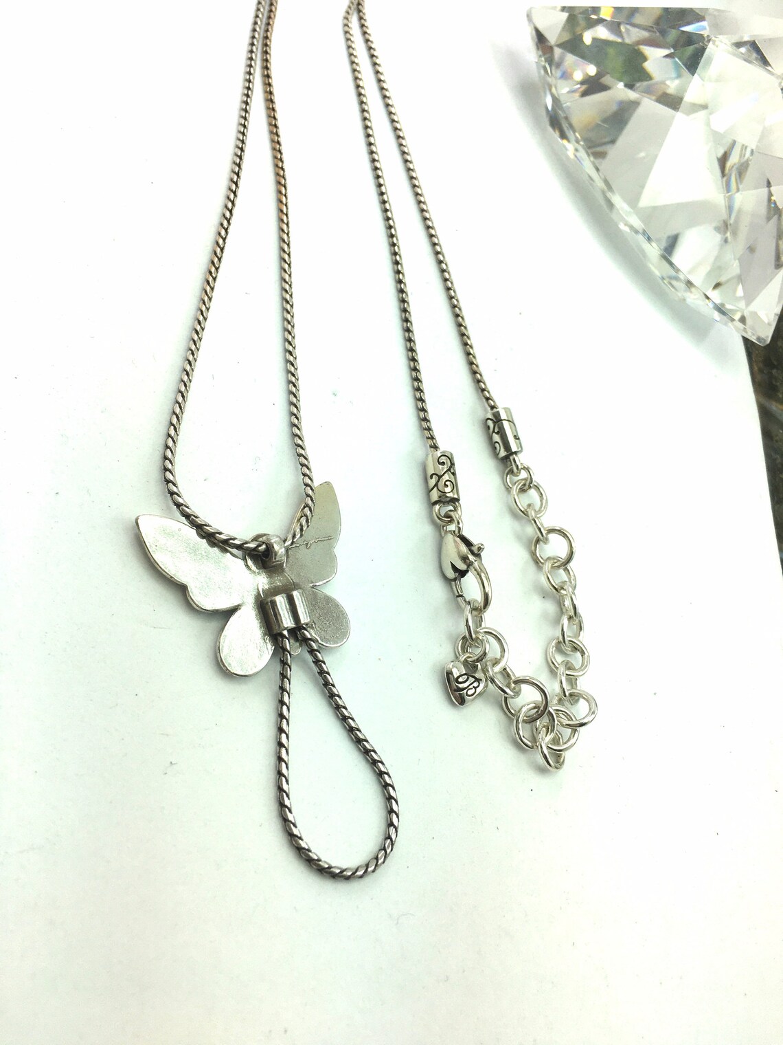 Sparkling Butterfly Necklace From Brighton. Brighton Butterfly Etsy UK