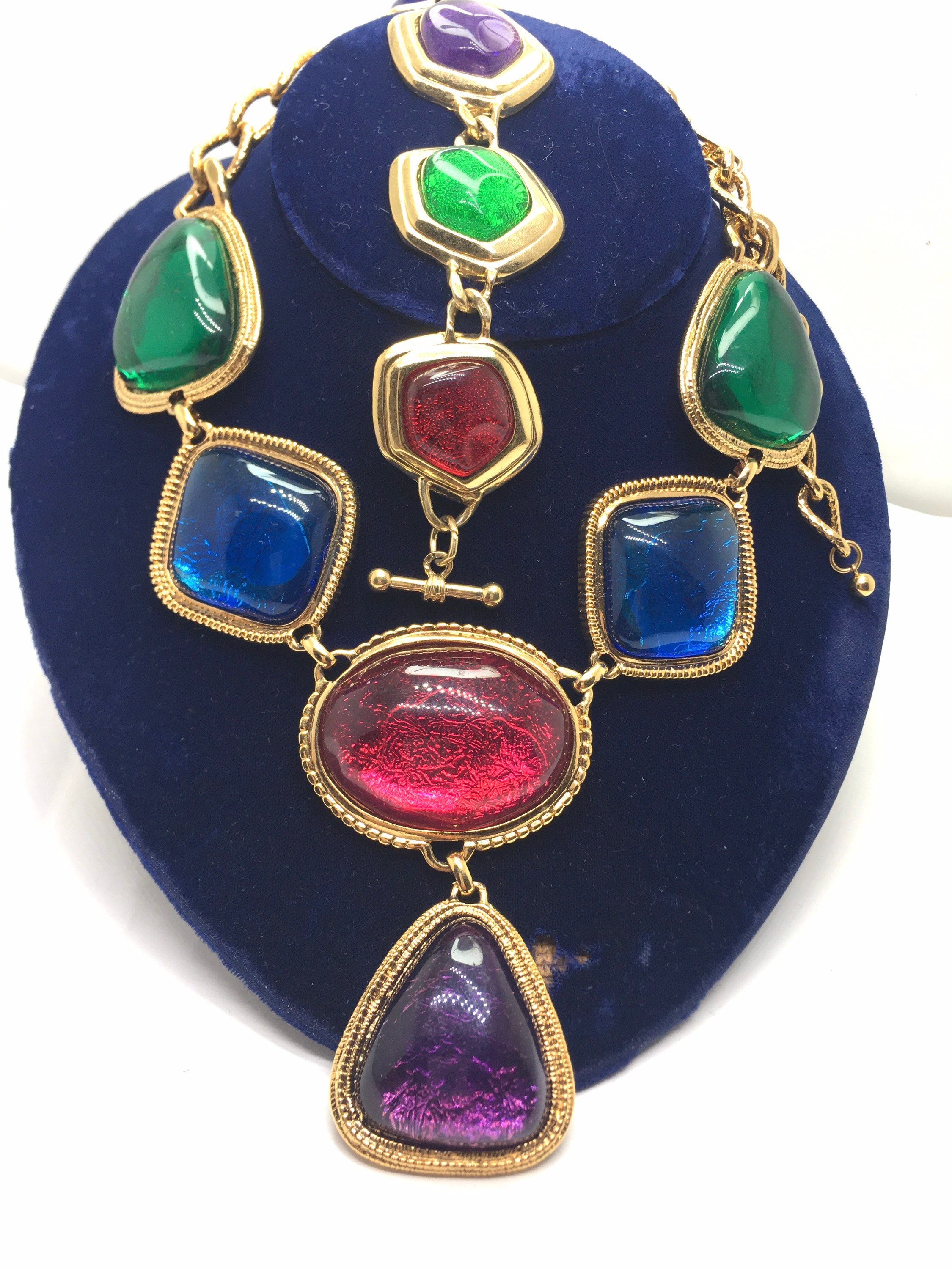 ボタニカル ミディアムベール KJL for AVON ネックレス\u0026