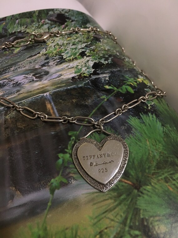 Rare Tiffany \u0026 Co Elsa Peretti Heart 