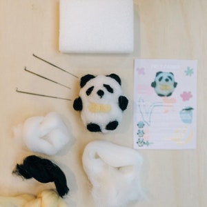 Kids Craft Kit Felt Kit Kids Craft Kit Kids Activities Felt Tutorial Felt Guide Learn to Felt Felt Kit For Beginners Kids Gift Art and Craft