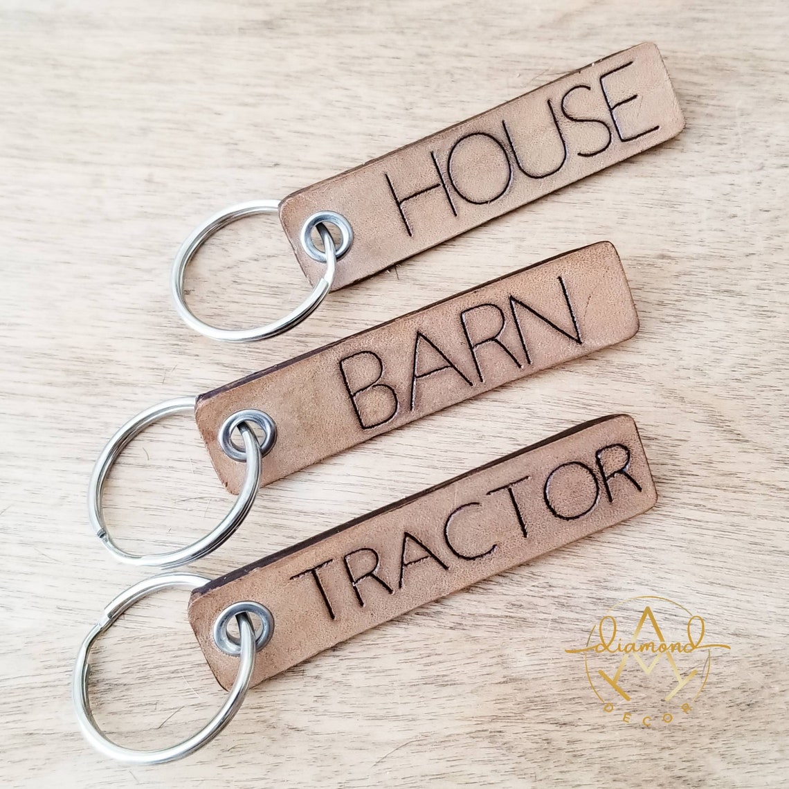 Keychain Labels Etsy