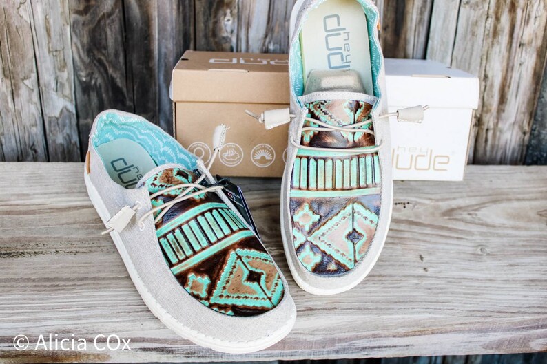 hey dude custom leather