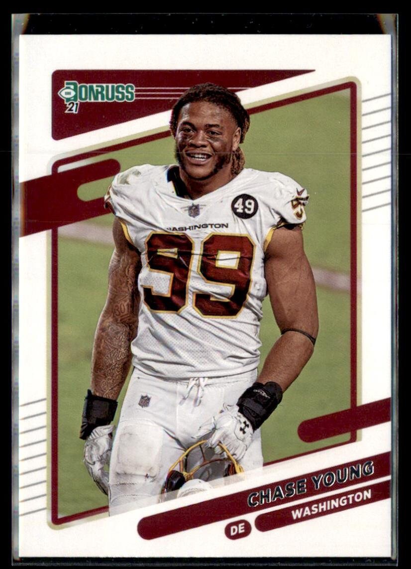 Chase Young 2021 Panini Donruss Football Card 9 - Etsy