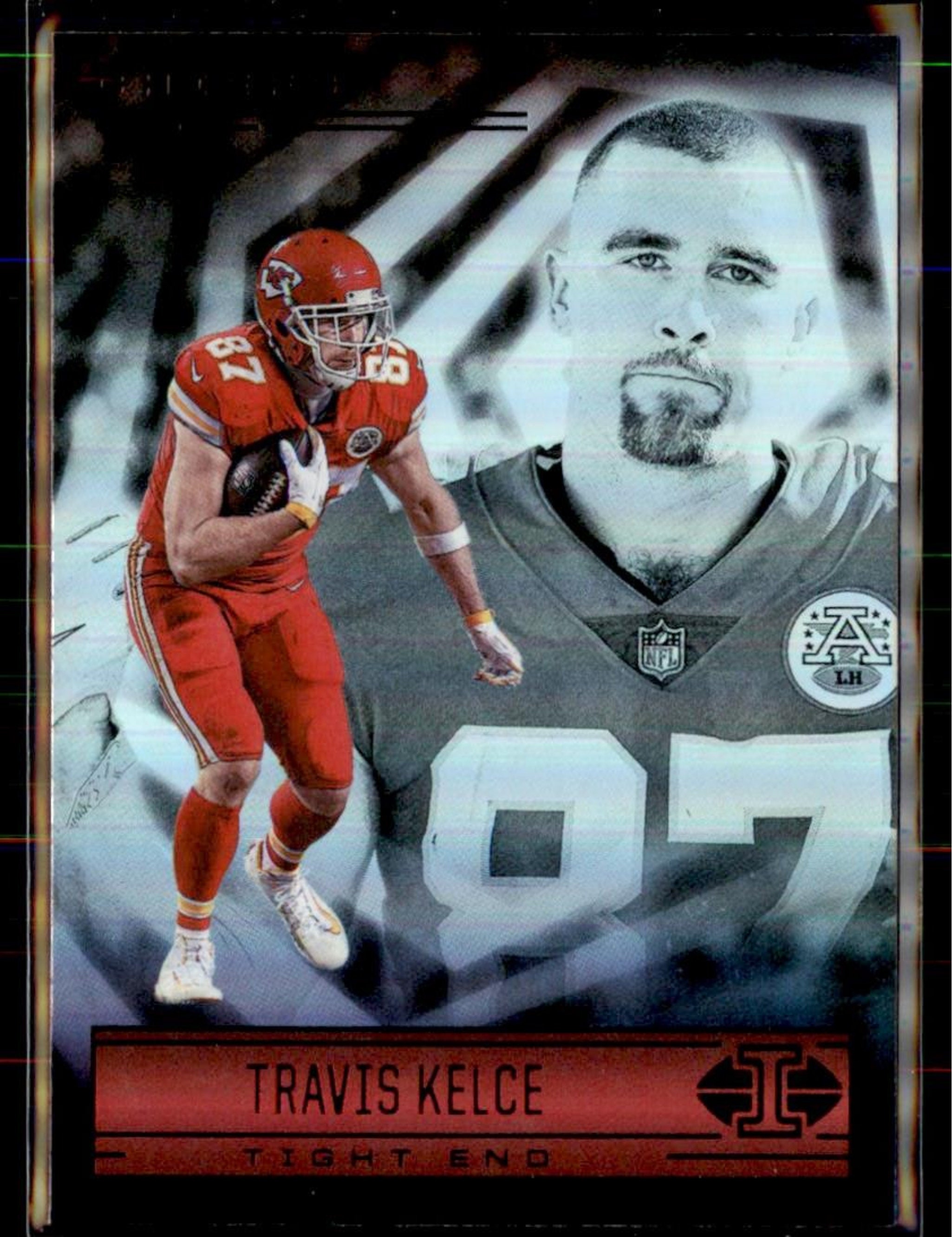 Travis Kelce 2021 Illusions Football Card 25 - Etsy Finland