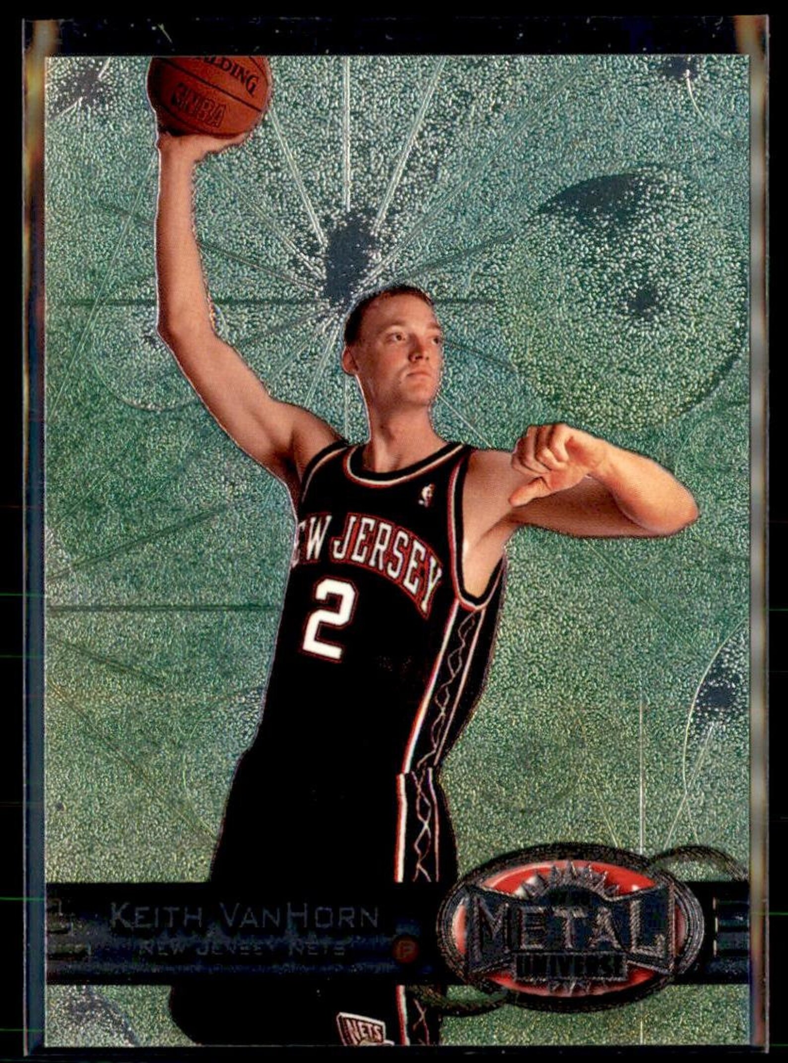 Keith Van Horn 1997 Skybox Metal Basketball Card 80 | Etsy