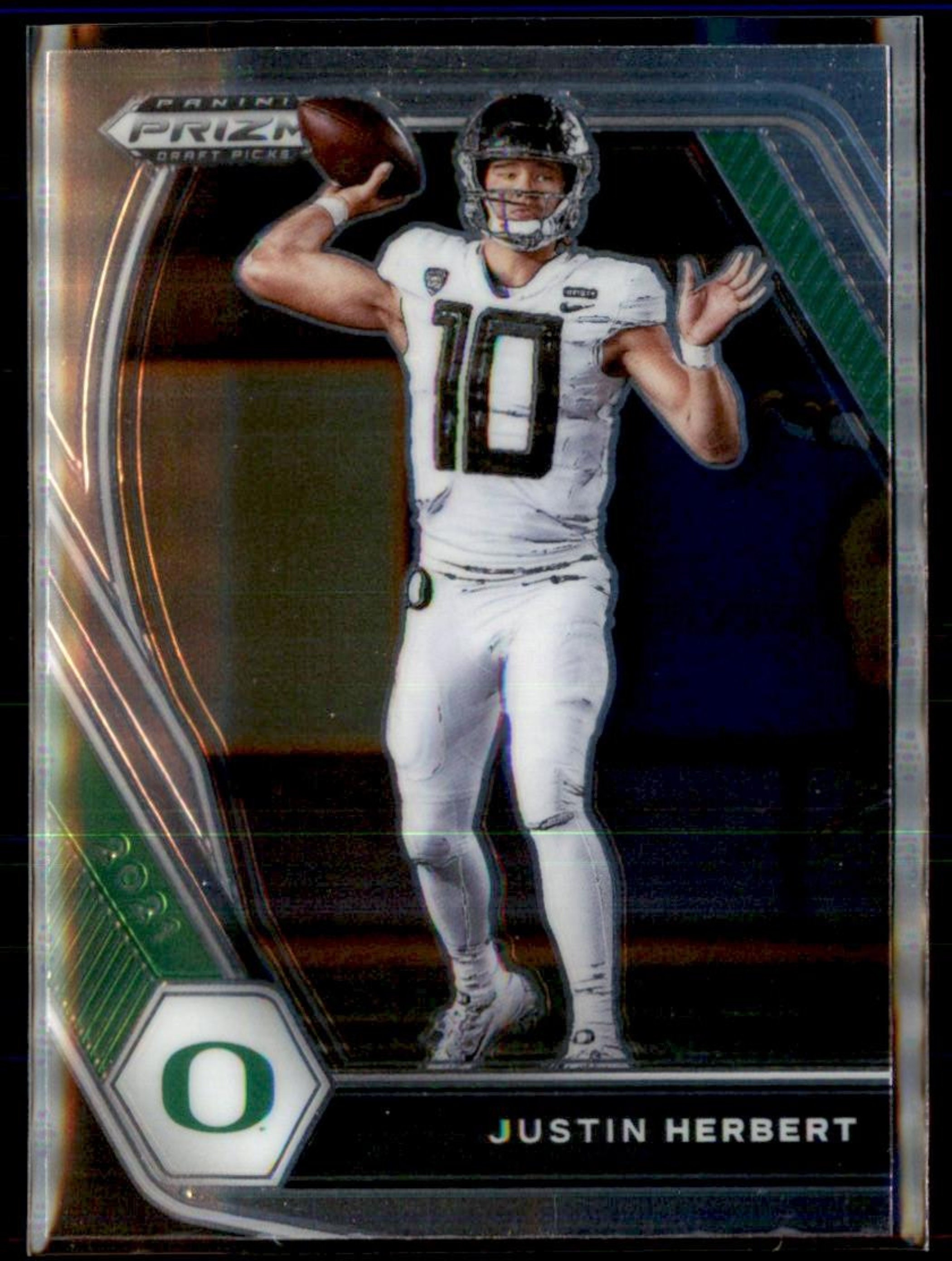Justin Herbert 2021 Panini Prizm Draft Picks Football Card 20 - Etsy