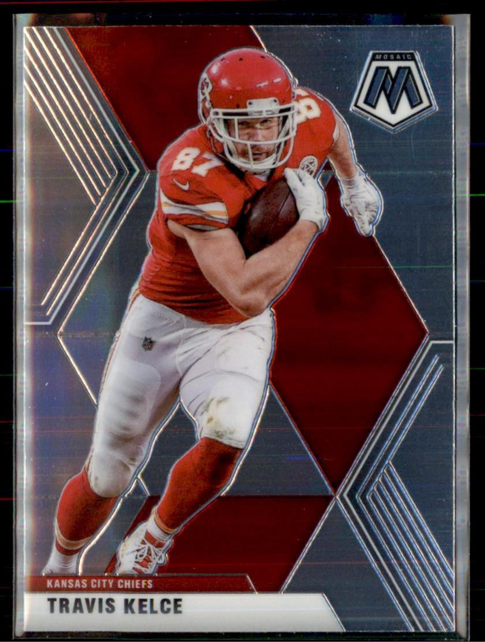 Travis Kelce 2020 Panini Mosaic Football Card 4 - Etsy
